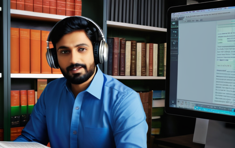 책 읽는 유튜브 채널 추천 - **Prompt 2: Immersive Listening to Classic Urdu Literature**
    "A person (gender-neutral, 20s-40s,...